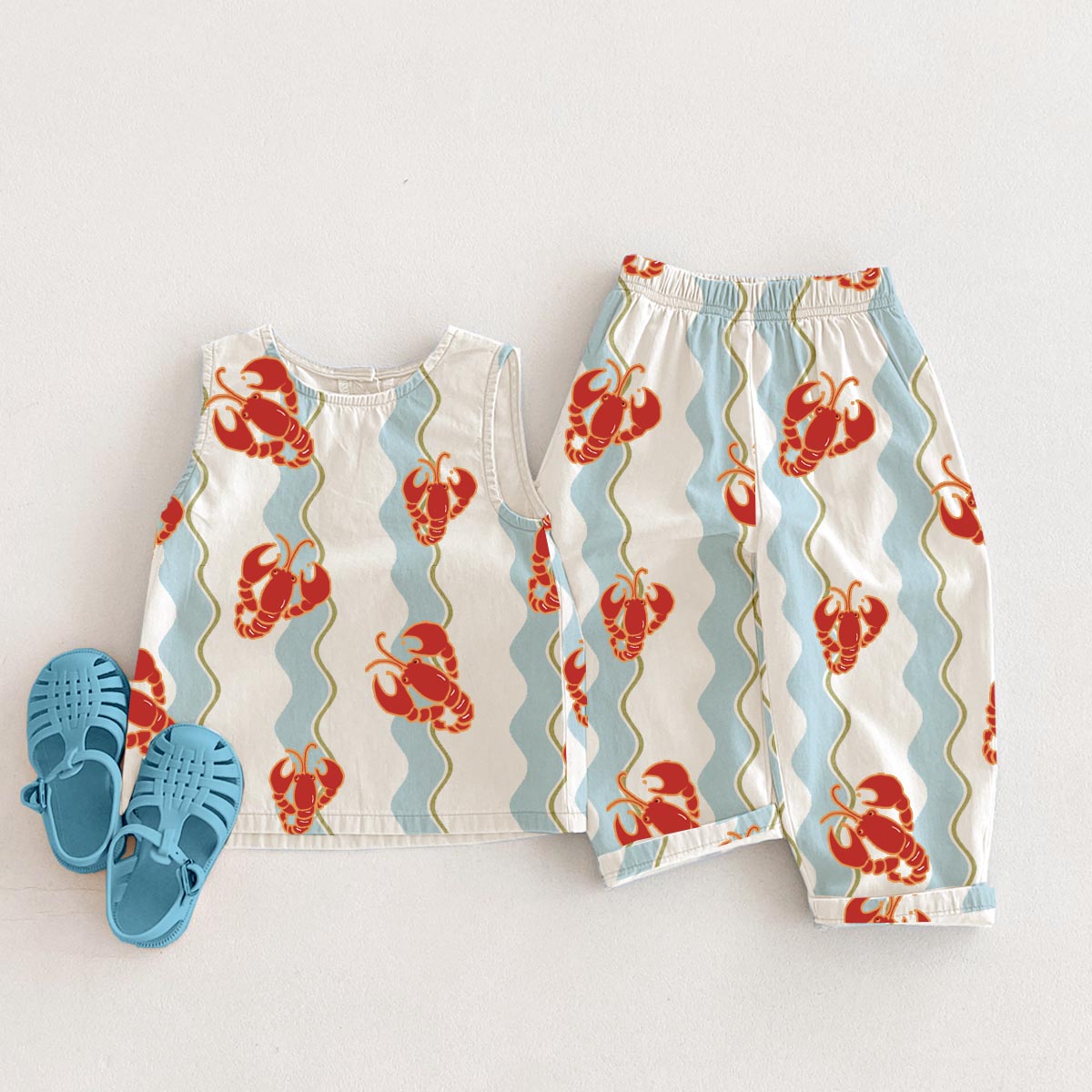 Baby & Kids Lobster Wave 2 Piece Set