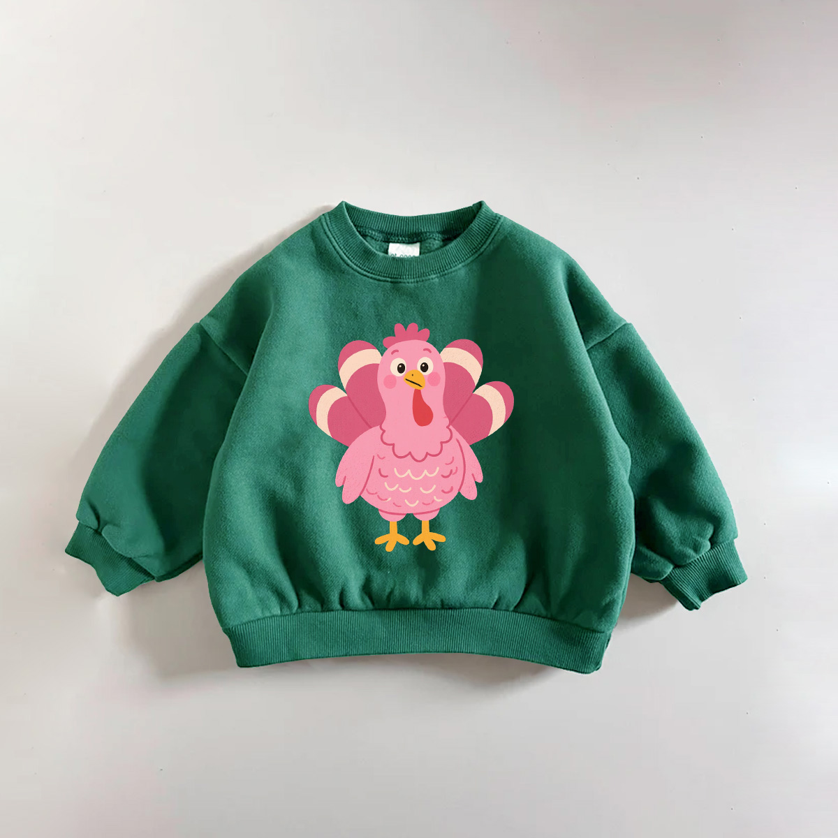 Toddler Baby Turkey Green Sweatshirt