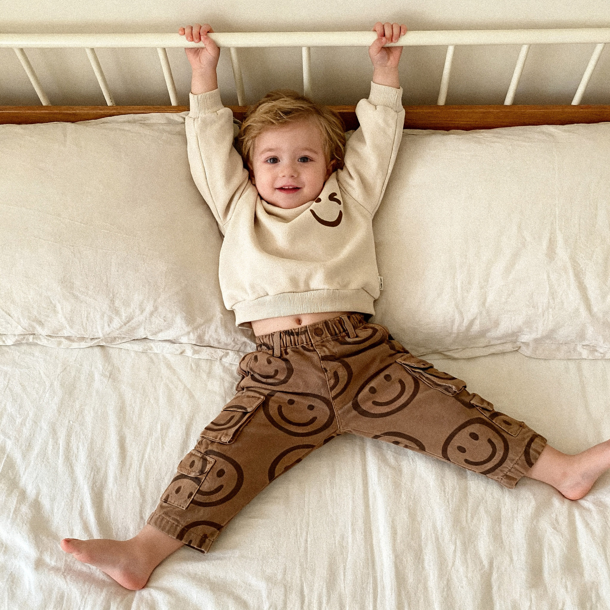 Baby & Kids Smiley Multiple Pockets Pants