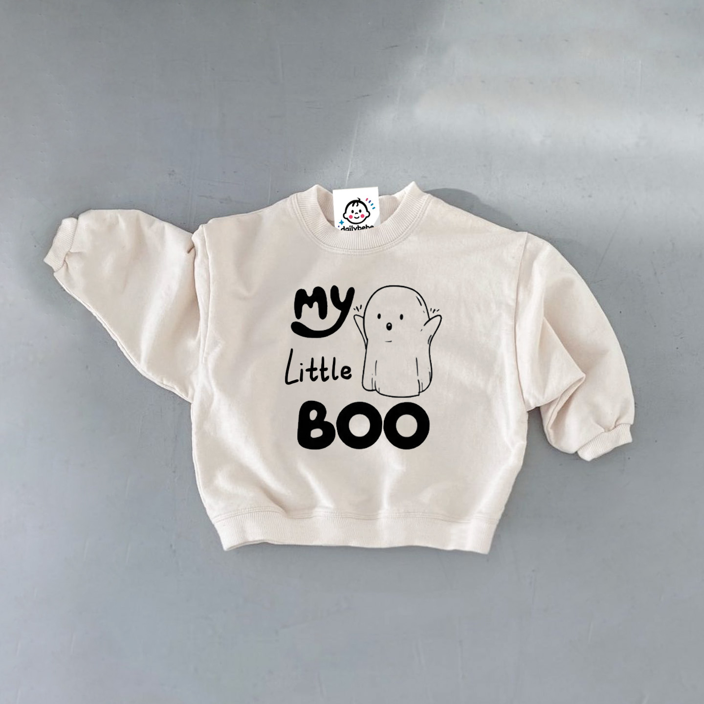 MY LITTLE BOO Baby & Kids Ghost Sweatshirt