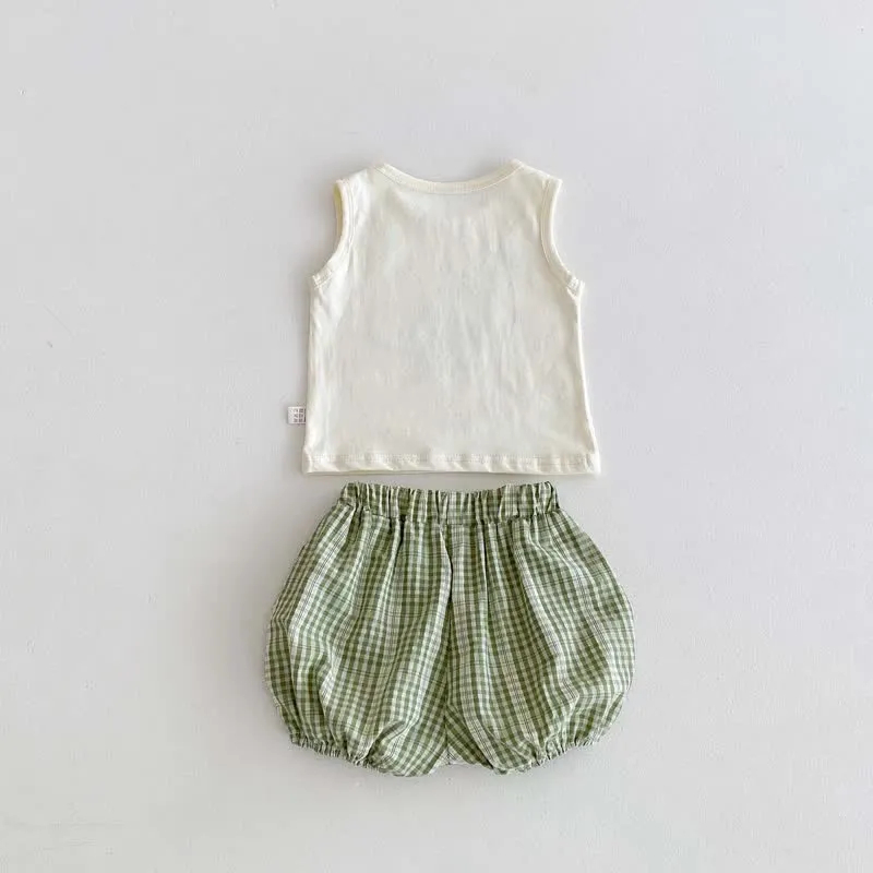 HAVE A GOOD TIME DINO Baby Tank Top/Shorts