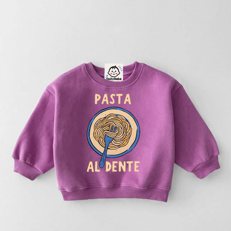 PASTA AL DENTE Baby Toddler Sweatshirt