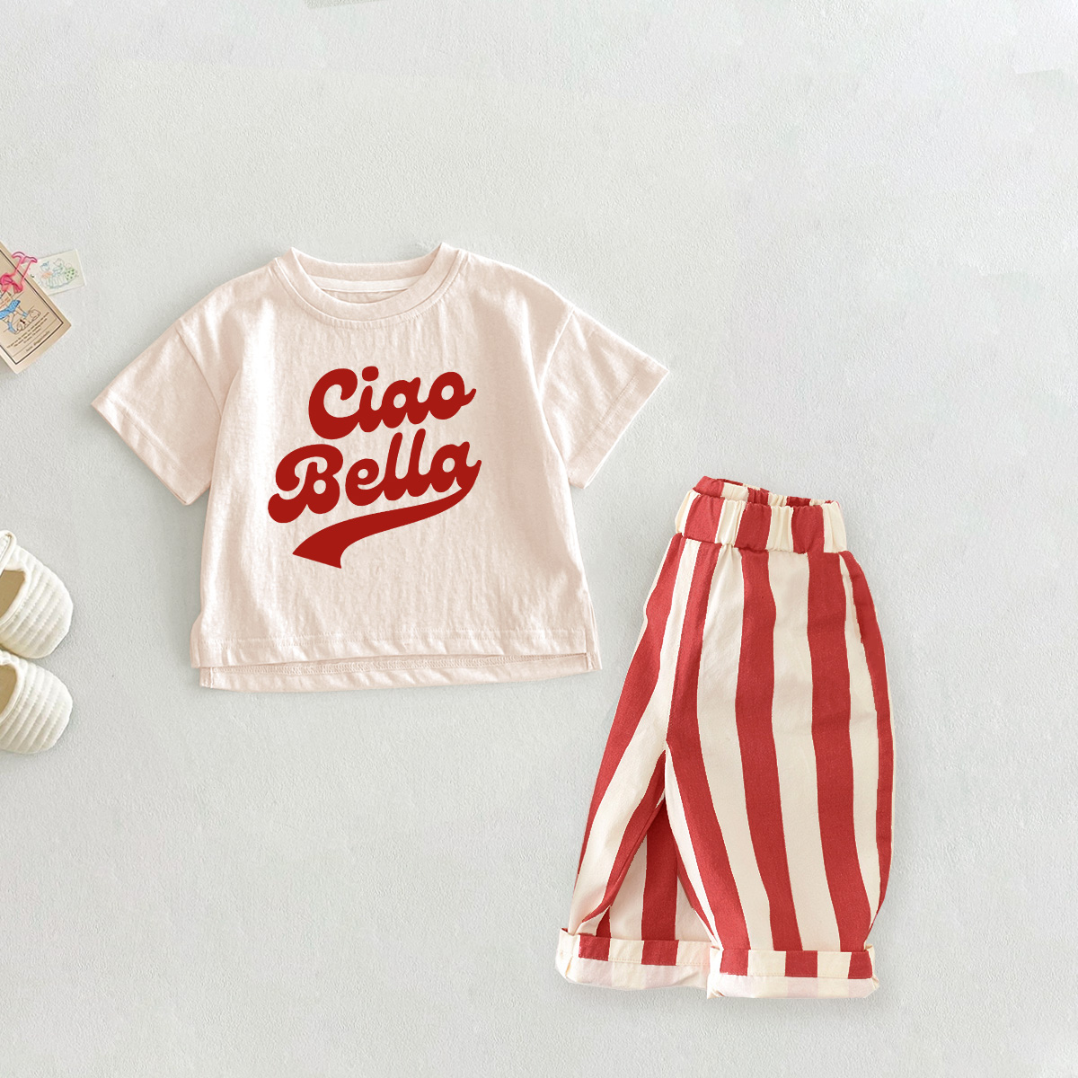 Baby Toddler Alphabet 2-Piece Sweatshirt Set