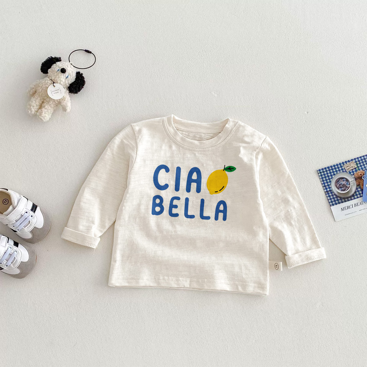 CIAO BELLA Baby Toddler Lemon Sweatshirt