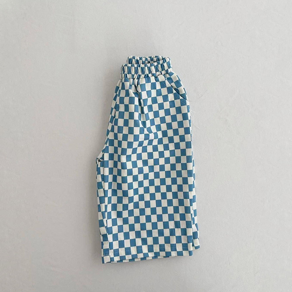 Baby & Kids Checkerboard Loose Casual Pants