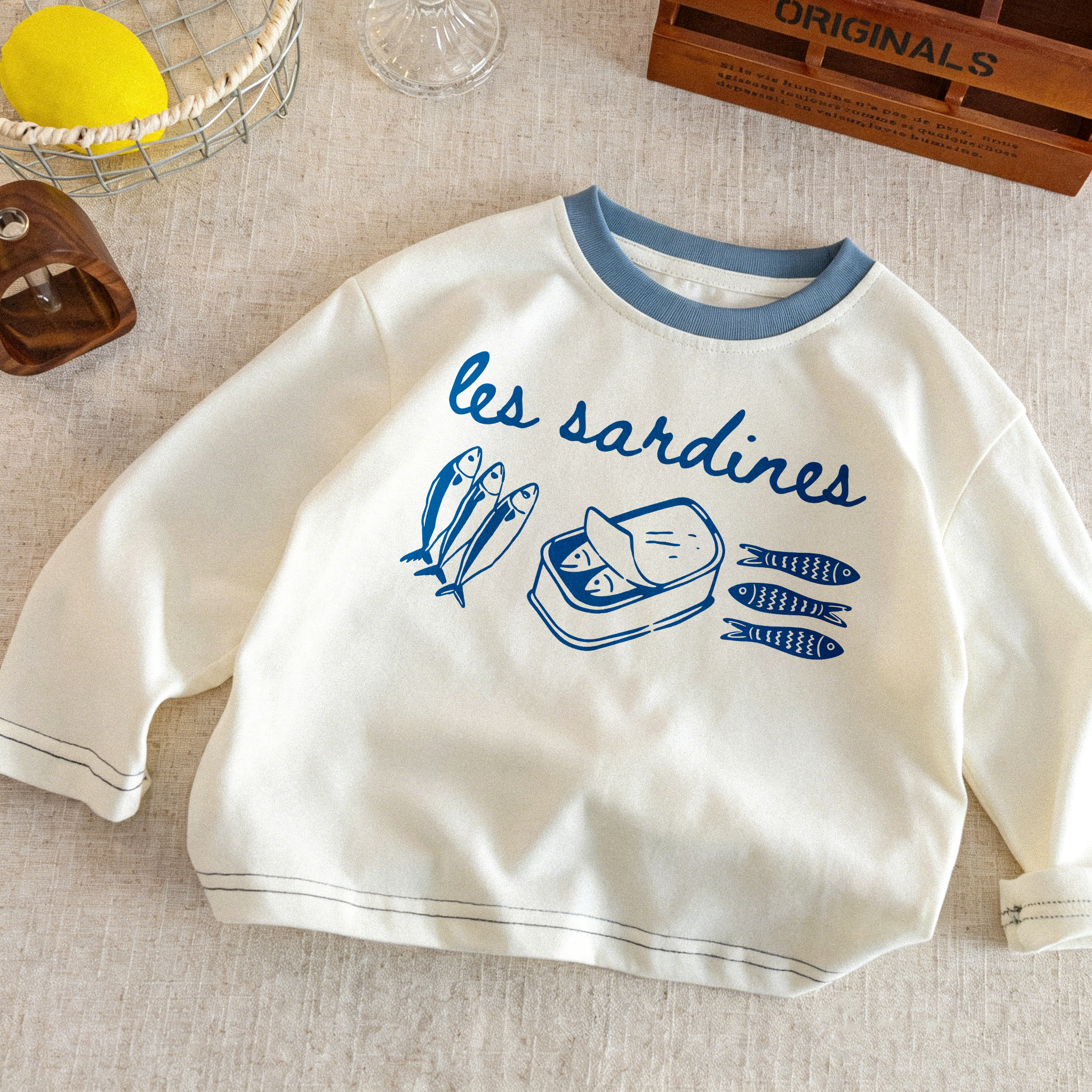 SARDINES Baby & Kids Printing  Tee