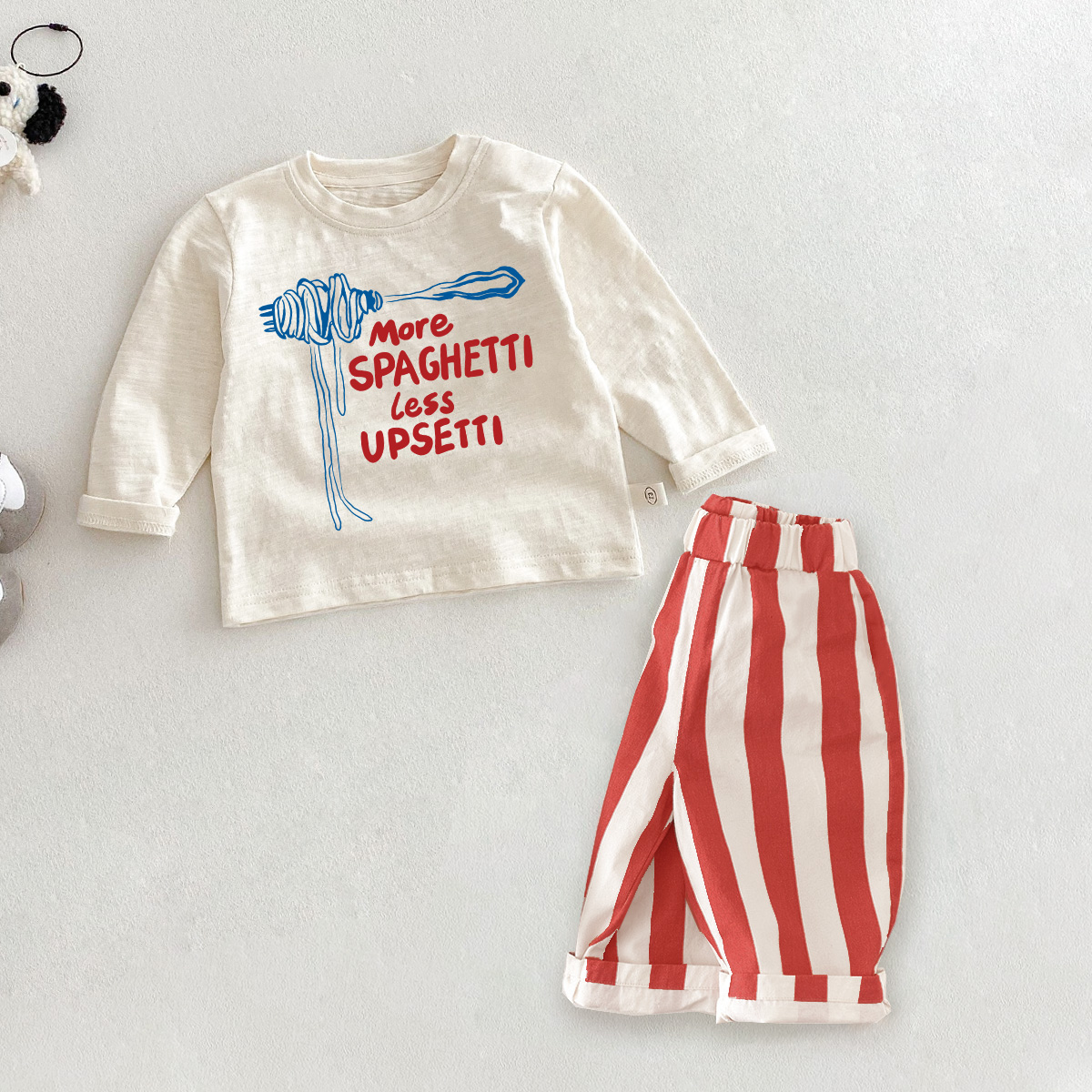 MORE SPAGHETTI USETTI Baby Toddler Pasta 2 Piece Set