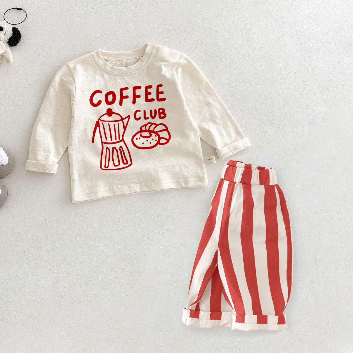 COFFEE CLUB Baby Toddler 2 Piece Set