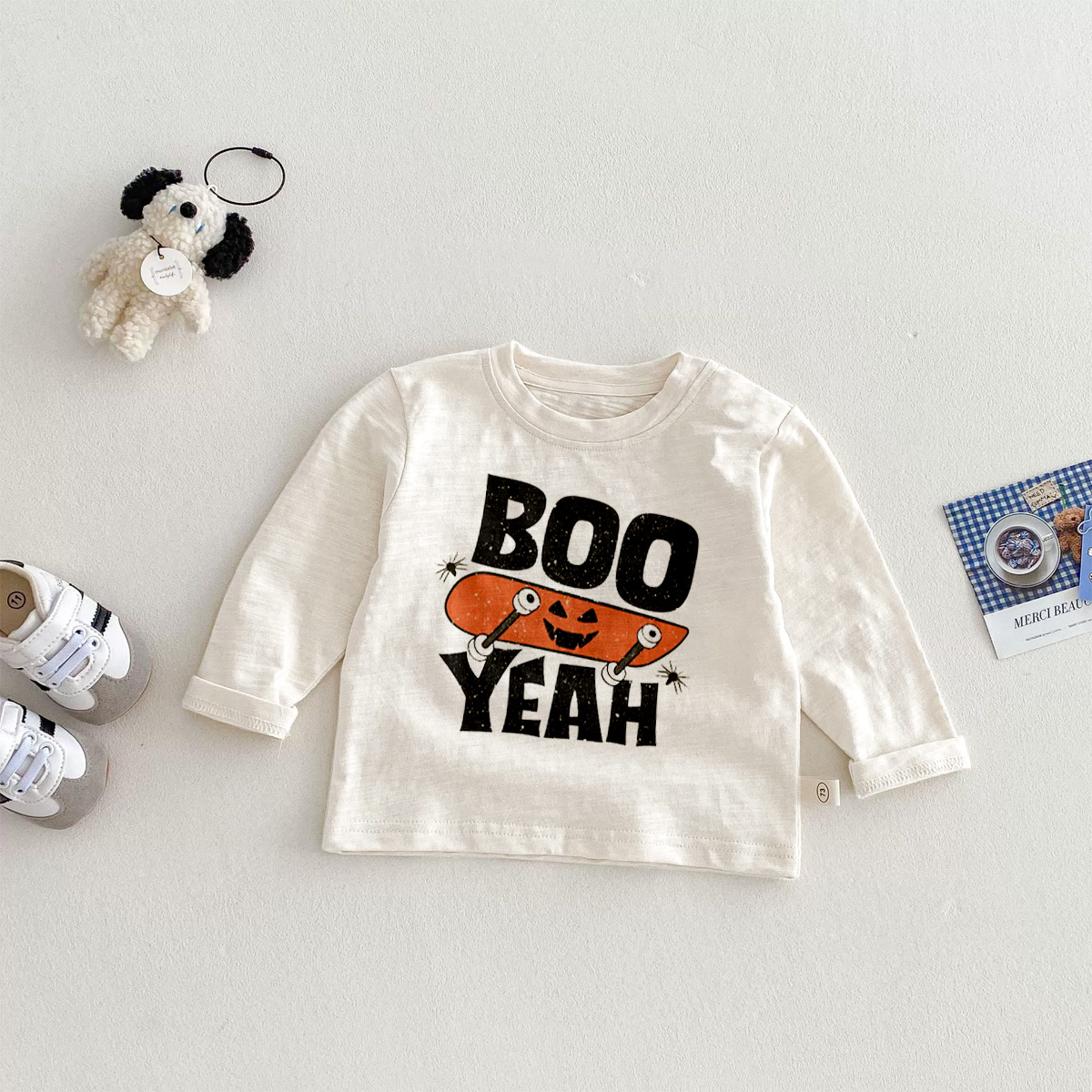 BOO YEAH Baby Toddler Skateboard T-Shirt