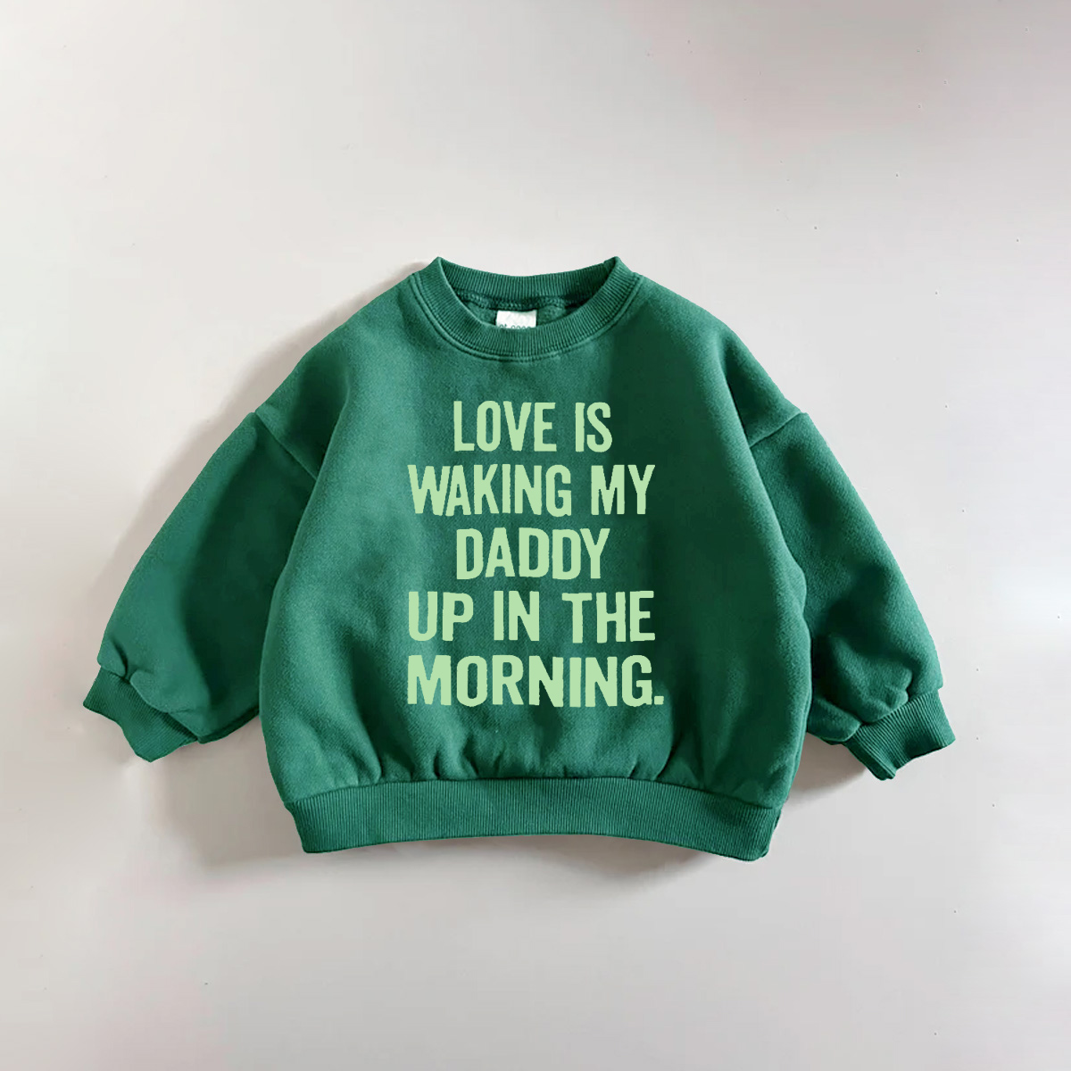 Baby Toddler Blue Dairy Cow Sweatshirt