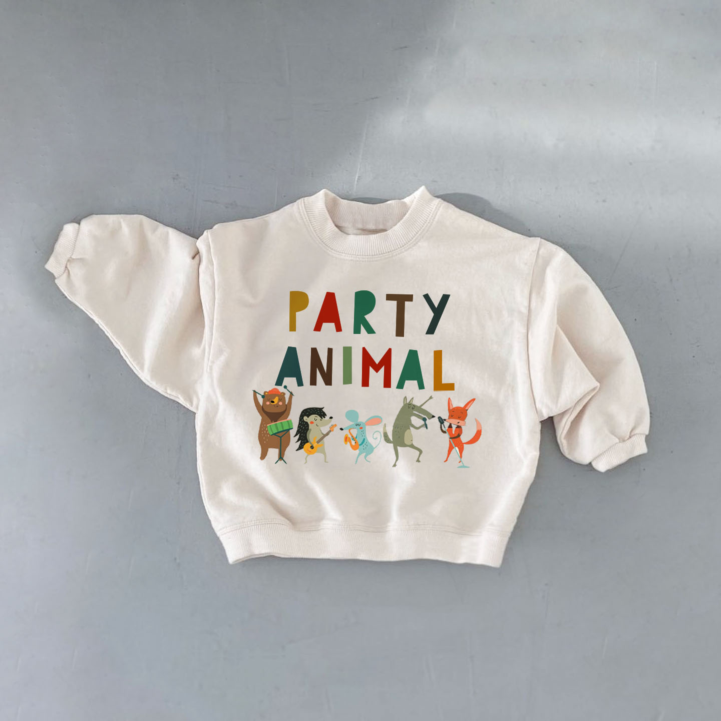 PARTY ANIMAL Baby & Kids Slogan Sweatshirt 