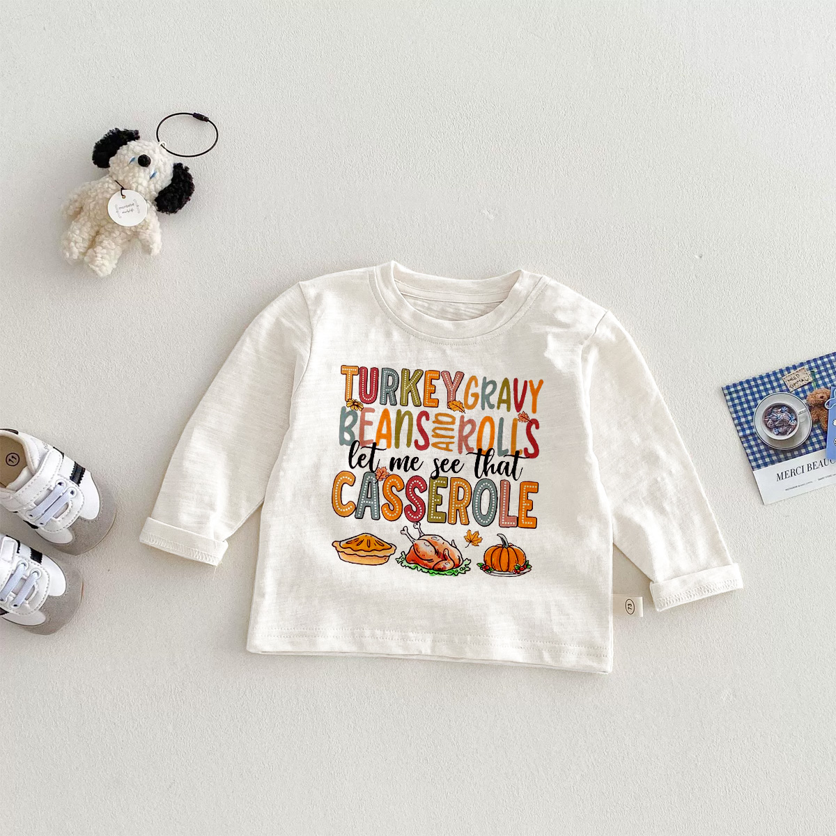 TURKEY GRAVY BEANS CASSEROLE Baby T-Shirt