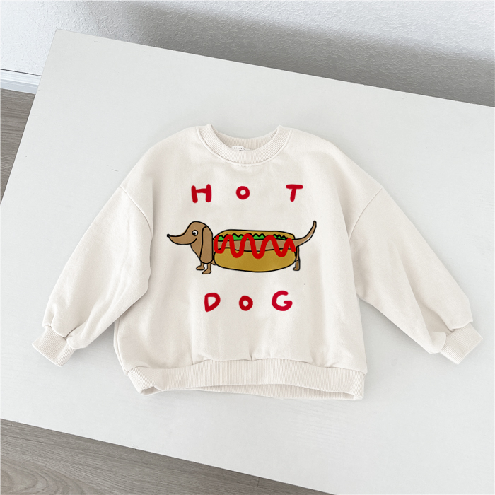 HOT DOG Baby Toddler Sweatshirt