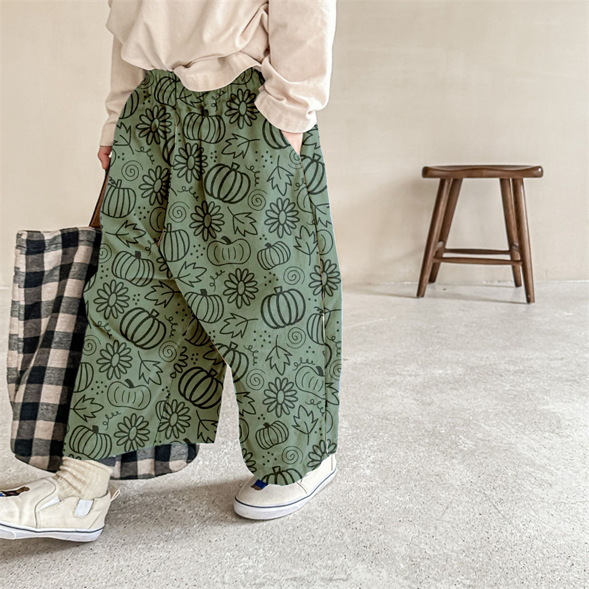 Baby & Kids Pumpkin Pattern Pants