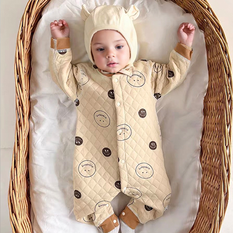 Baby Warm Smiley Romper