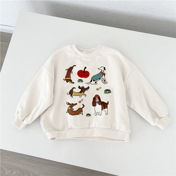 Baby Toddler A Playing Gogs Sweatshirt