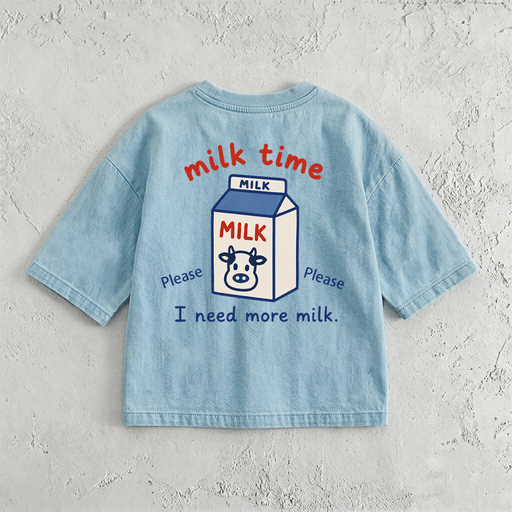 I DON'T WANT TO GO HOME Baby & Kids Print T-Shirt (6M-12Y)