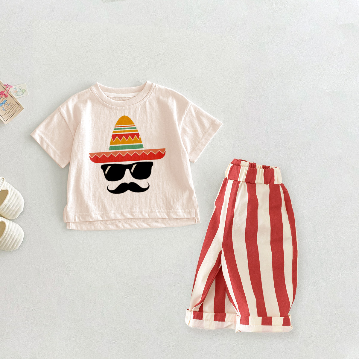 Baby Toddler Alphabet 2-Piece Sweatshirt Set