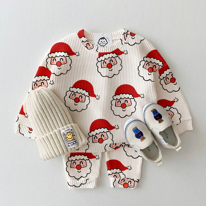 Baby Cute Santa Claus 2-Piece Set