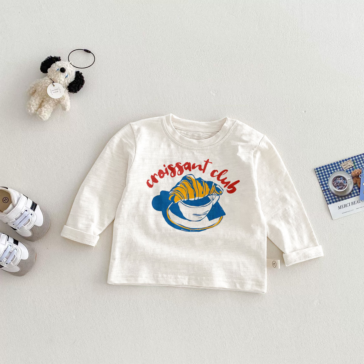 CROISSSANT CLUB Baby Toddler Halloween T-Shirt