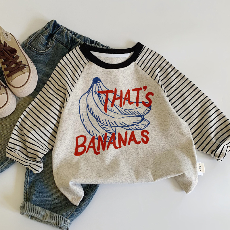 THAT'S BANANS Kids Contrast Color T-Shirt