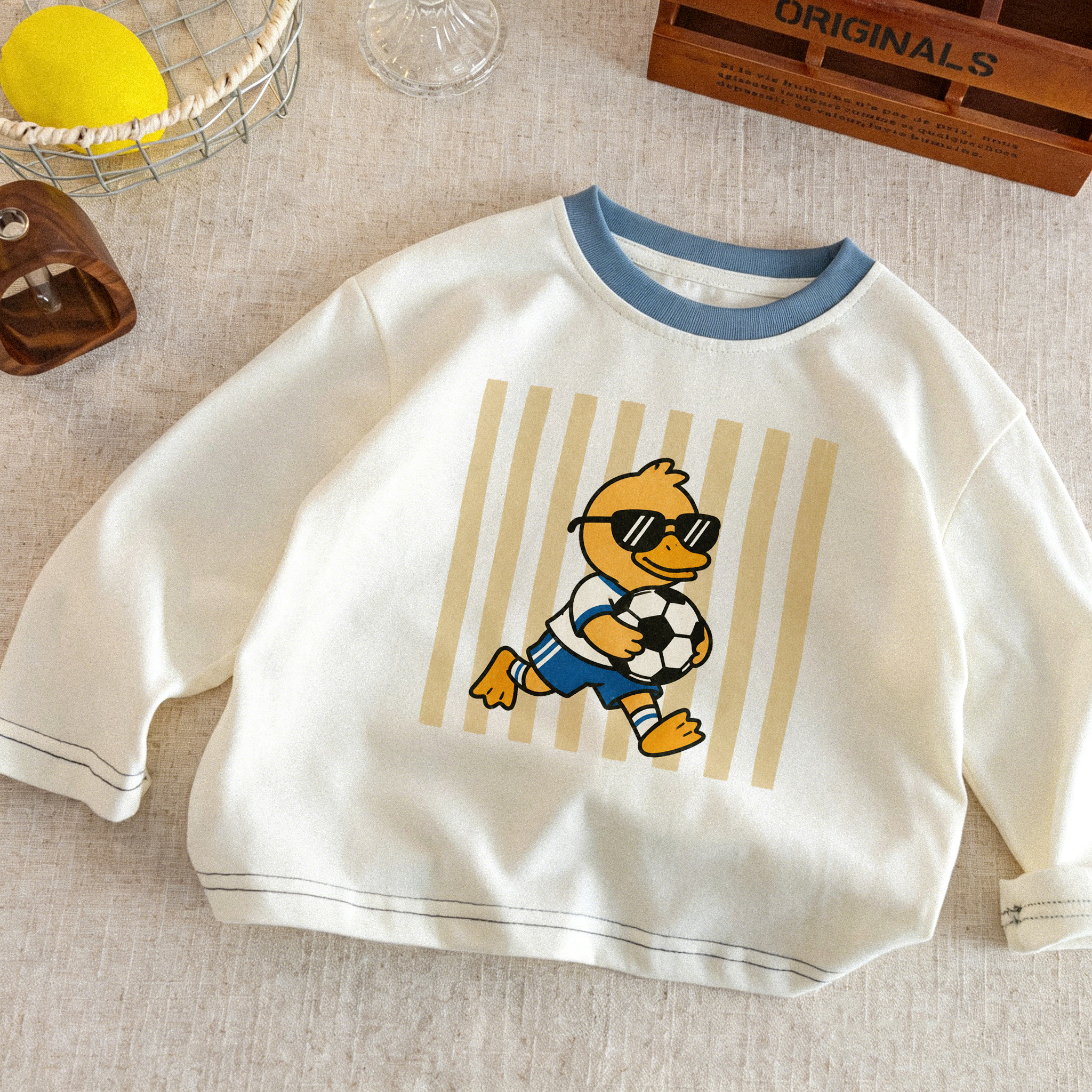 Baby & Kids Duck Football Printing Tee