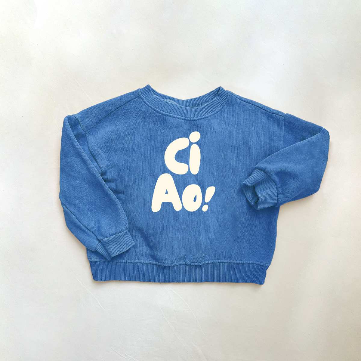 CIAO! Baby Toddler Blue Sweatshirt