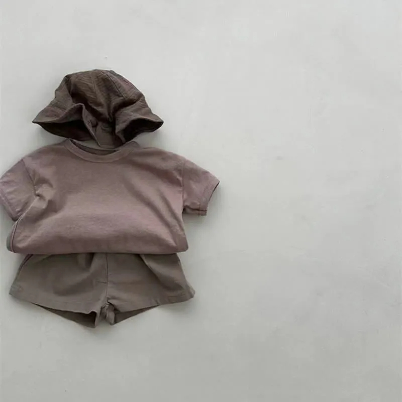 Baby Comfort Solid Color Simple T-shirt