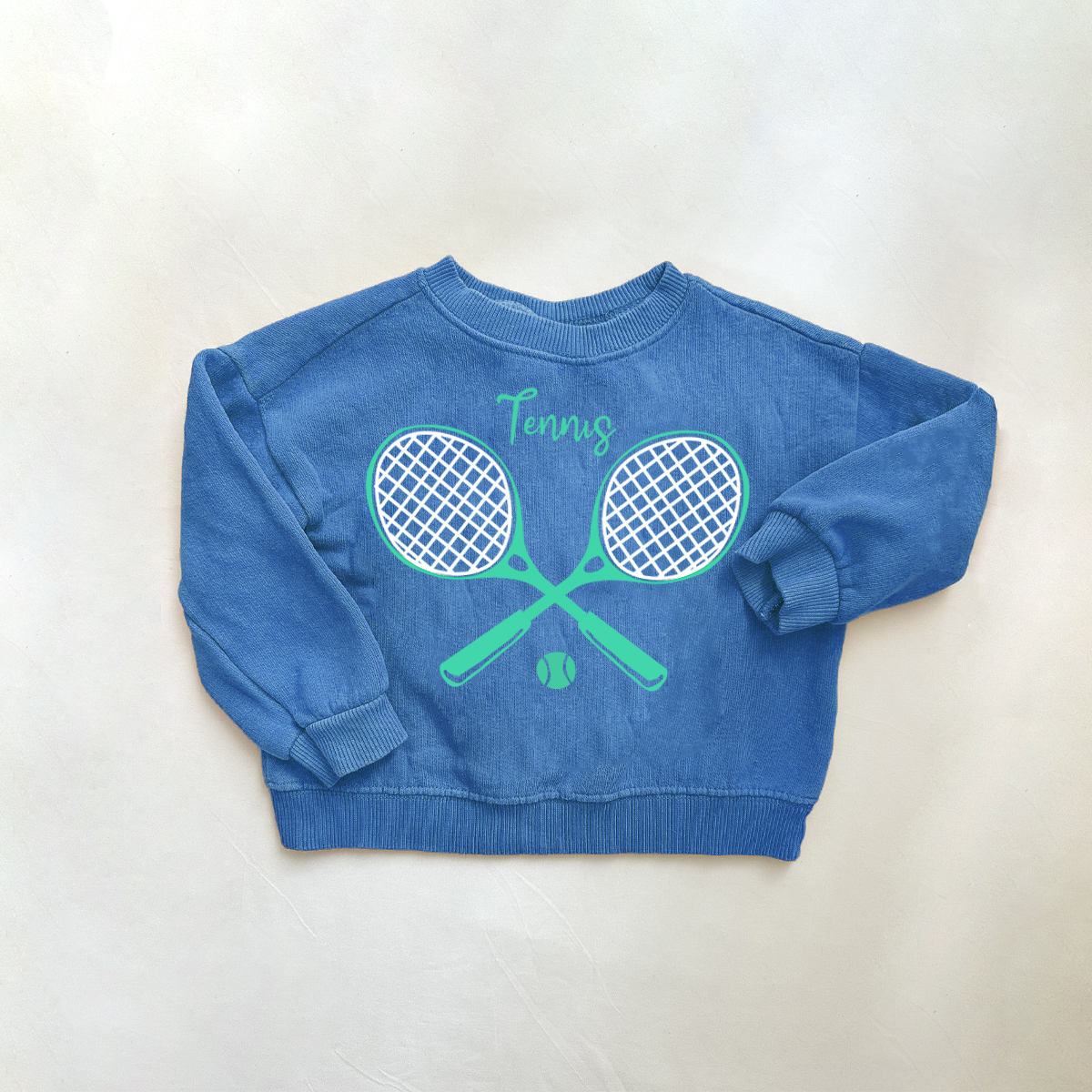 TENNIS Baby Toddler Slogan Sweatshirt