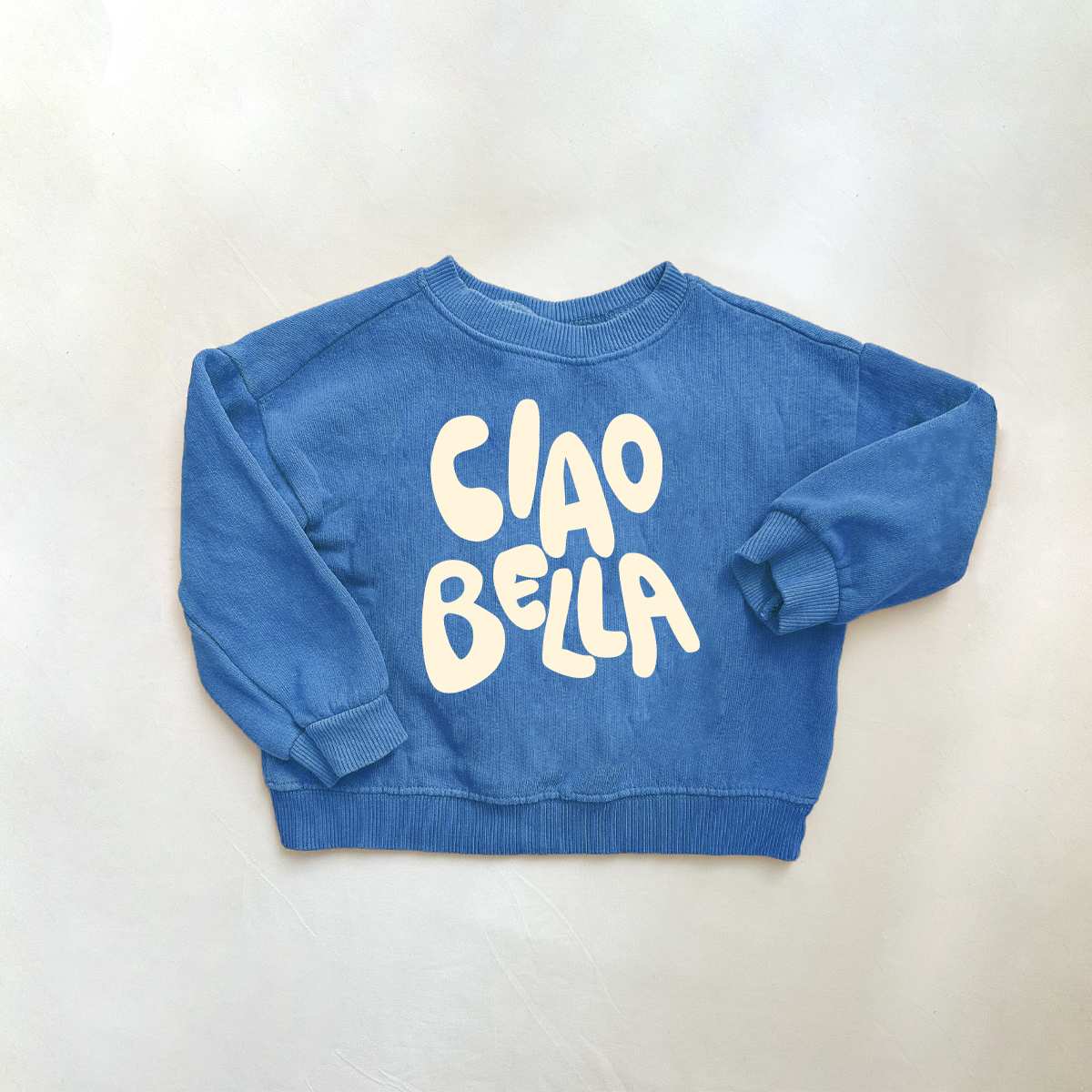 CIAO BELLA Baby Toddler Slogan Sweatshirt