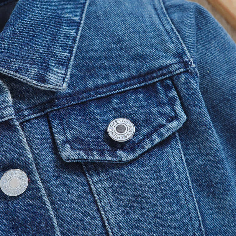 Baby Toddler Girl Denim Sister Jacket
