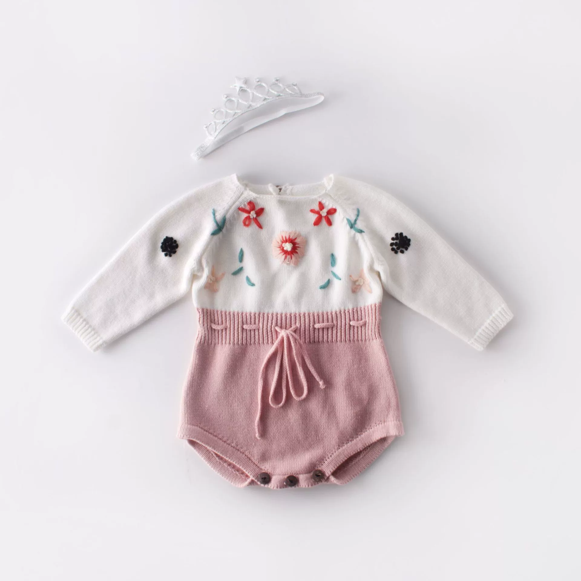 Baby Girl Flowers Bodysuit