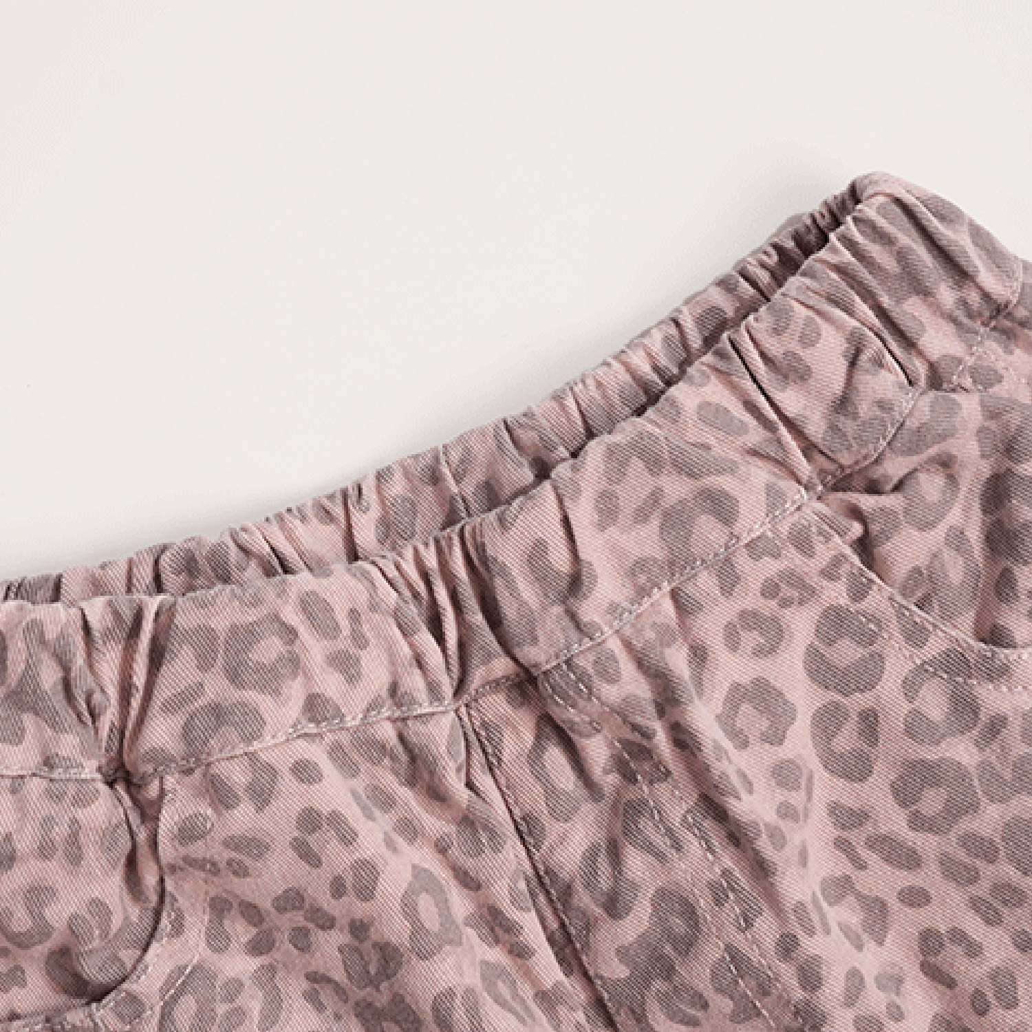 Kids Pink Leopard print Pants