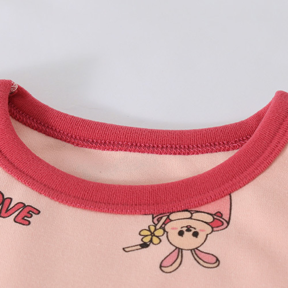Kids Christmas Bear Rabbit 2-Piece Set