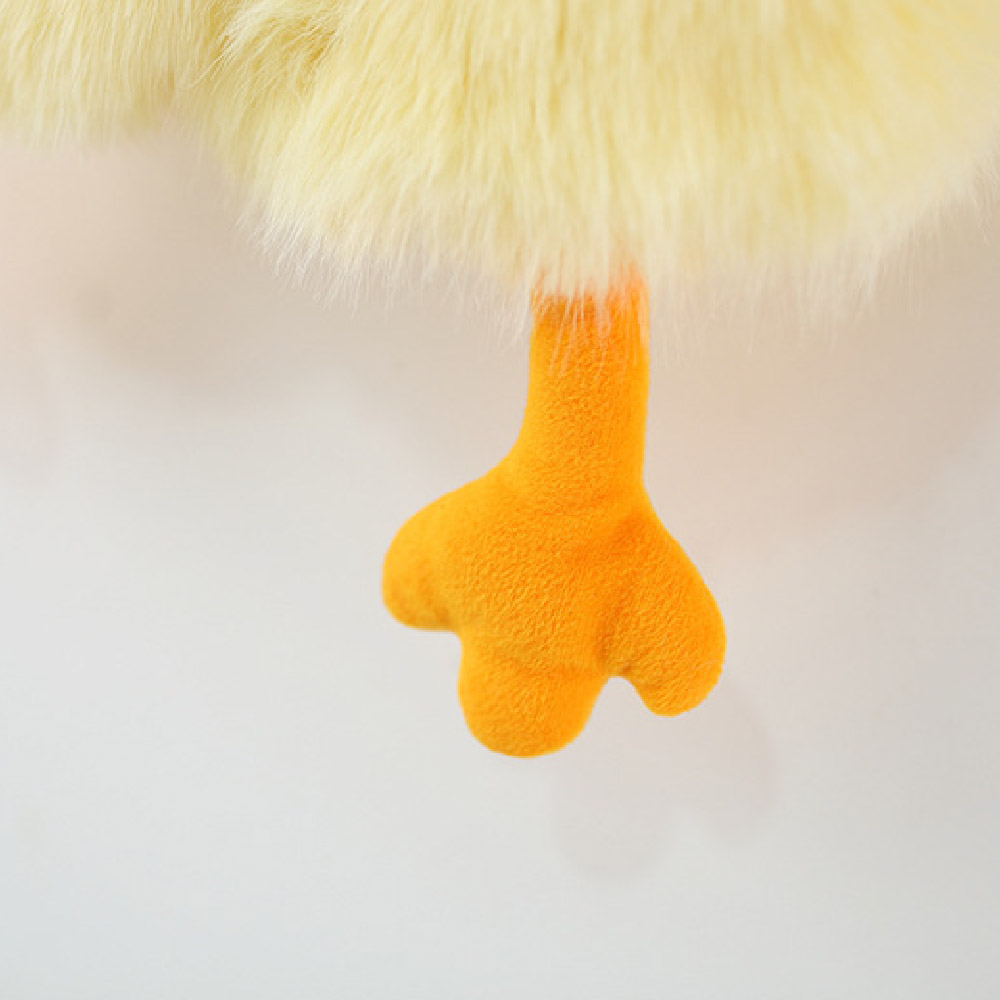 Toddler Hairy Duck Thickened Outerwear