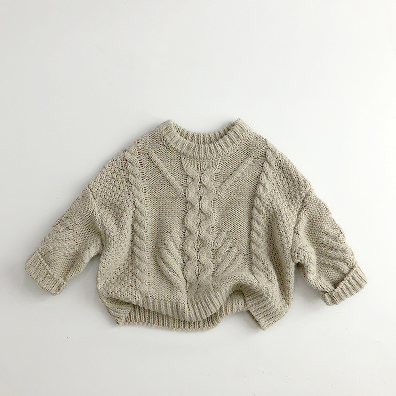 Toddler Twist Thick Knit Sweater