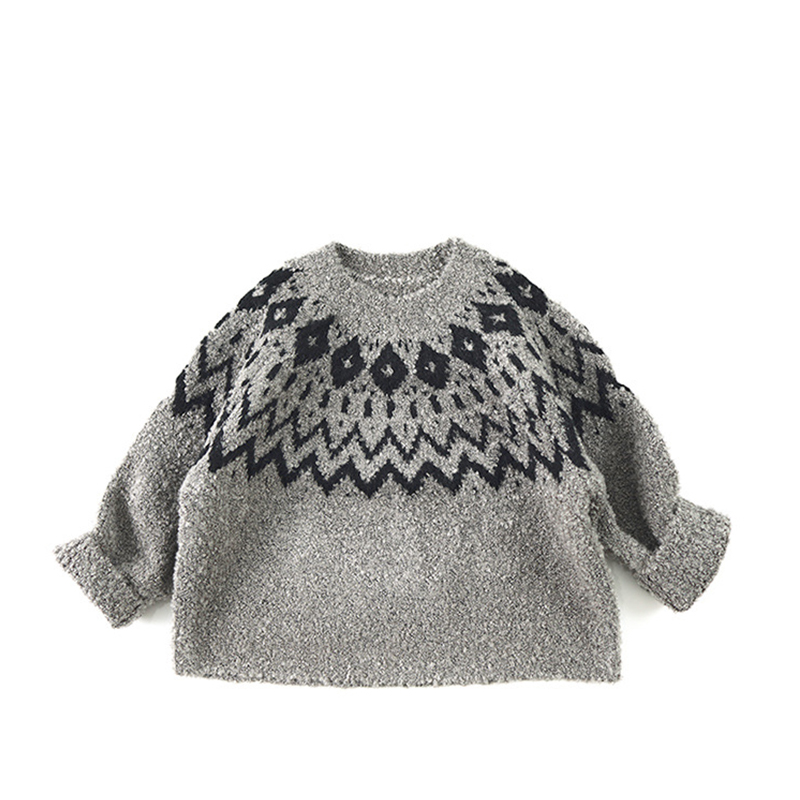 Toddler Fairman Pattern Sweater