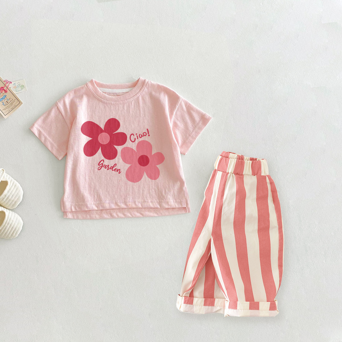 Baby Toddler Alphabet 2-Piece Sweatshirt Set