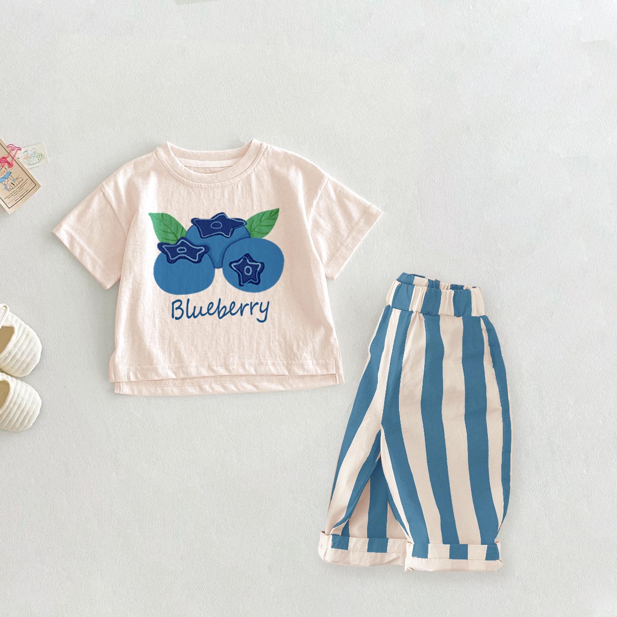 BLUEBERRY Baby 2-Piece Casual Pants Set