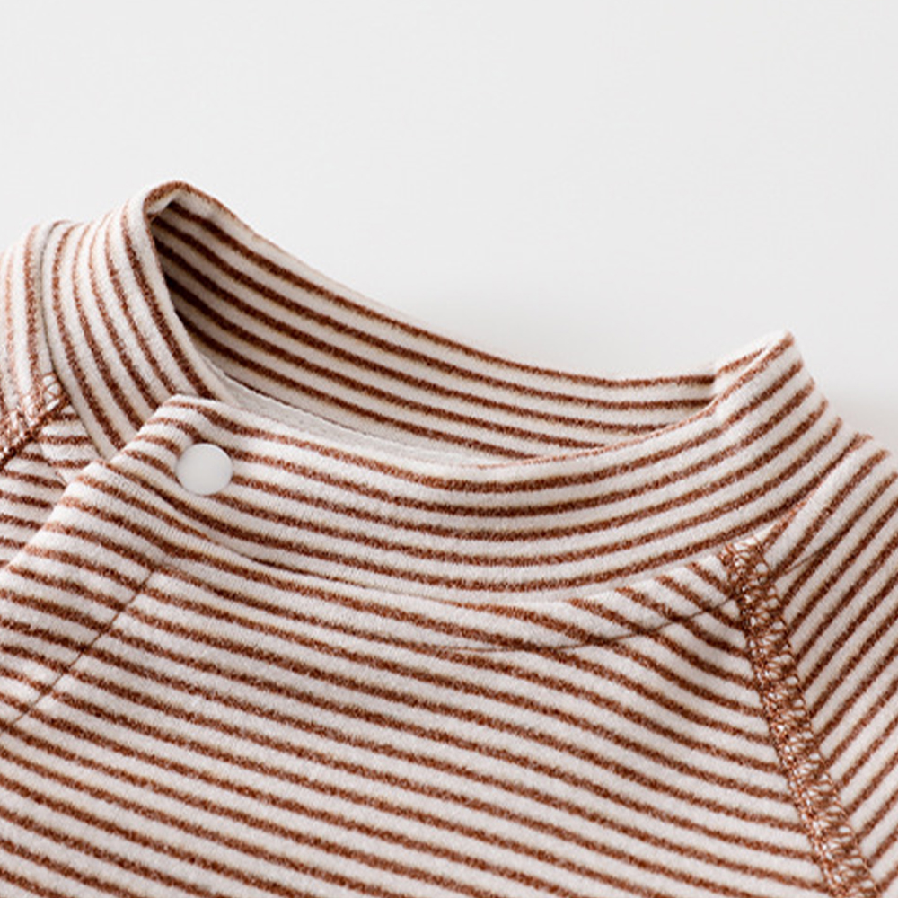 Baby Newborn Bear Stripe Romper