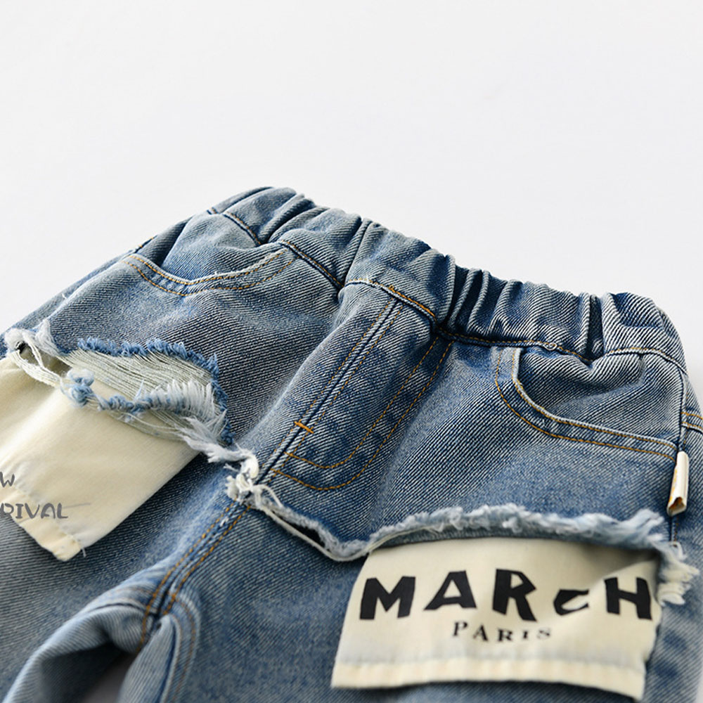 MARCH PARIS Baby Toddler Denim Pants