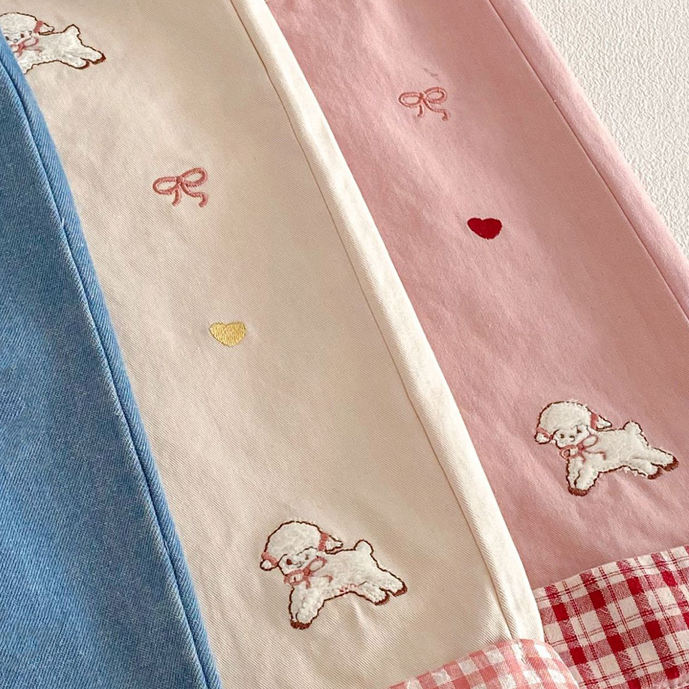 Baby Toddler Embroidered Sheep Pants