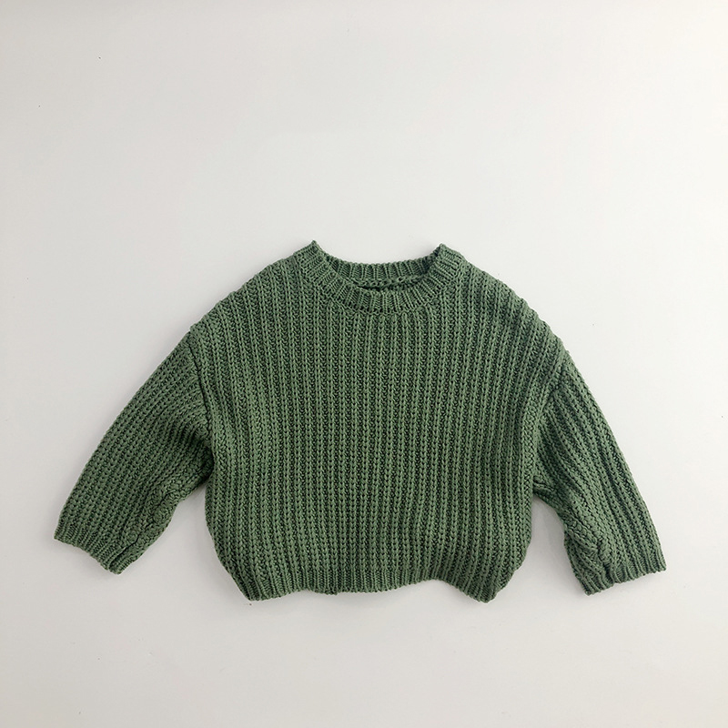 Toddler Handmade Thick Knit Sweater
