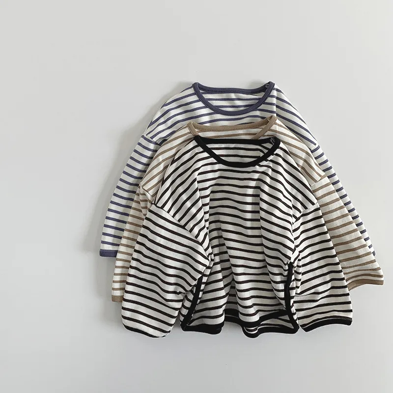 Toddler Stripe Simple Base Layer T-Shirt