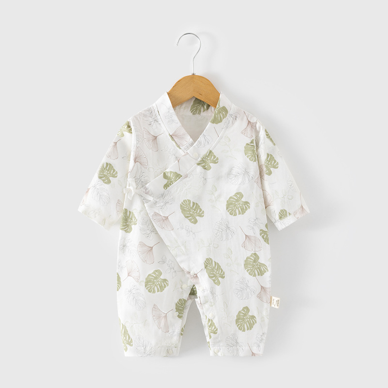 Baby Newborn Leaf Romper