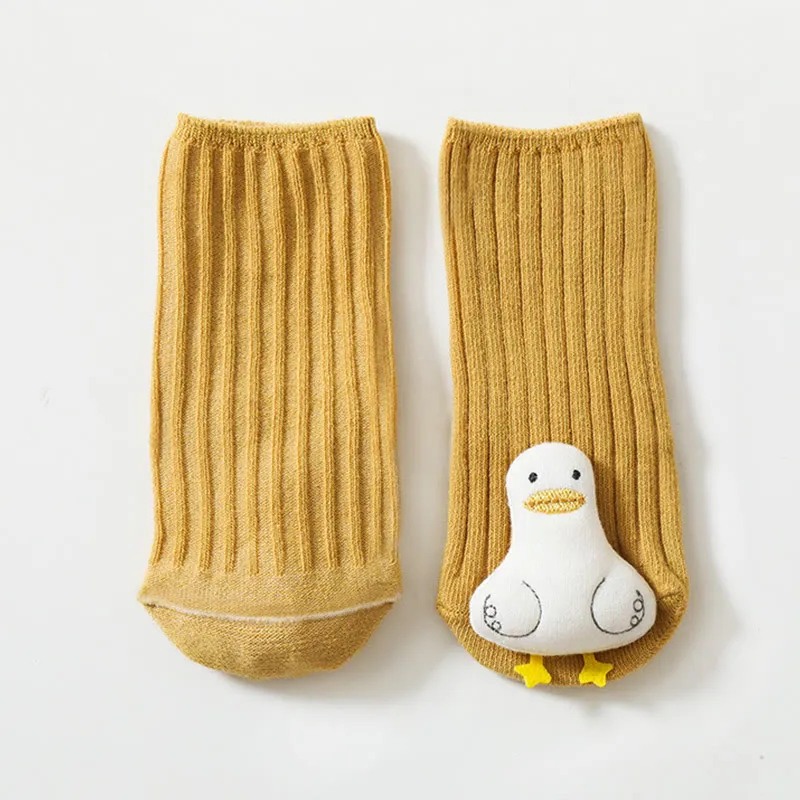 Baby 3D Animal Ribbed Floor Socks
