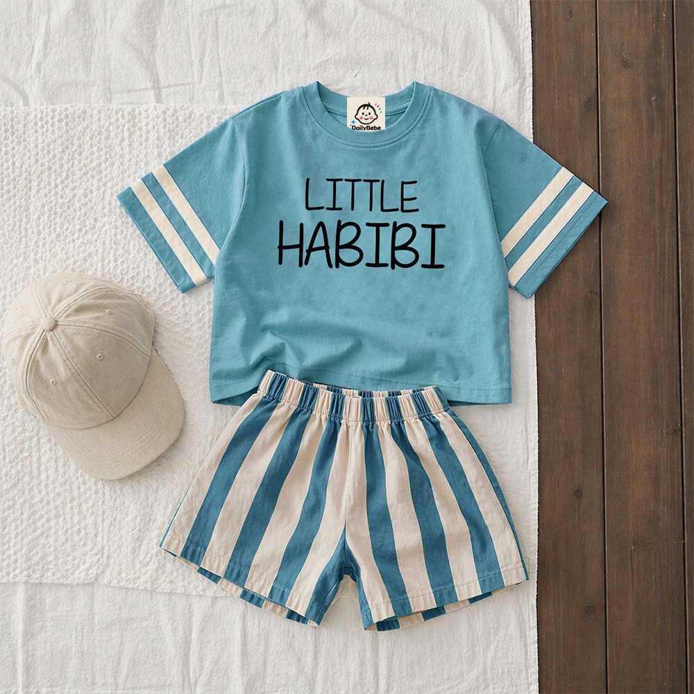 LITTLE HABIBI Baby & Kids Stripe T-Shirt (6M-12Y)