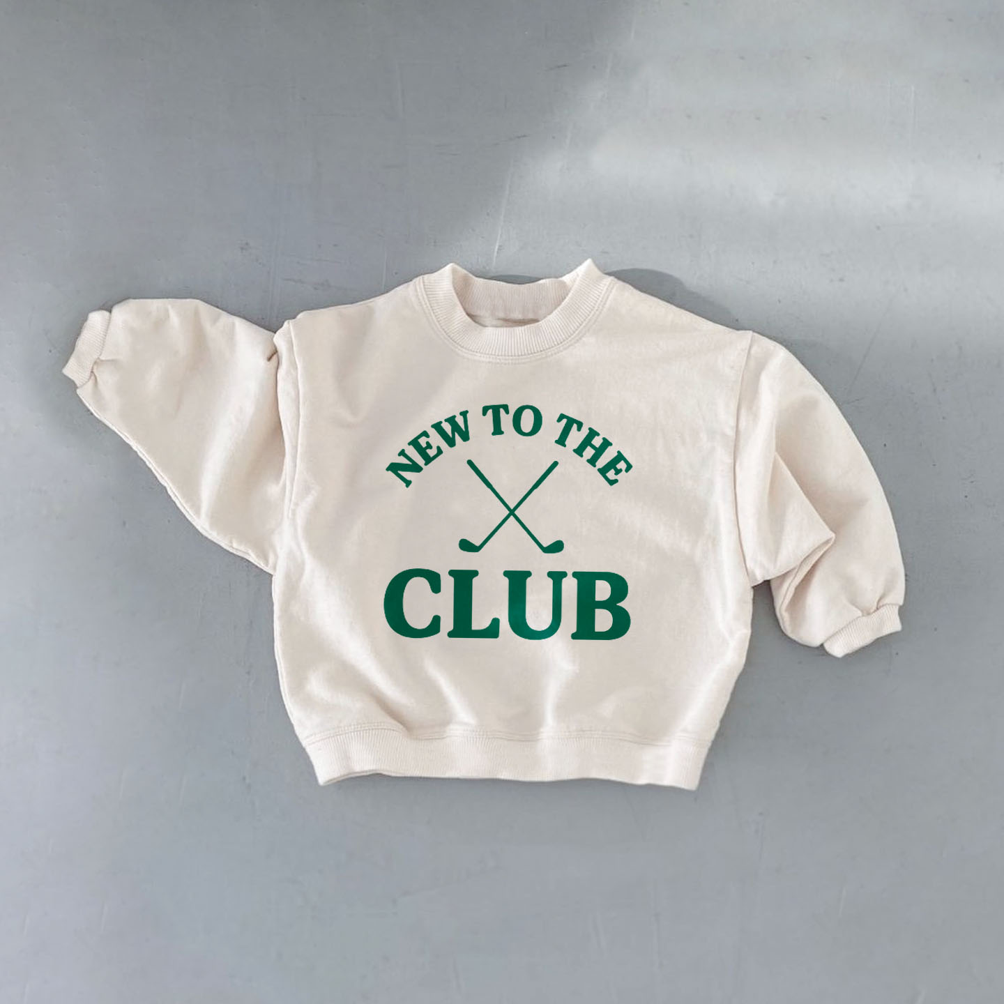 NEW TO THE CLUB Baby Toddler Golf Sweatshirt