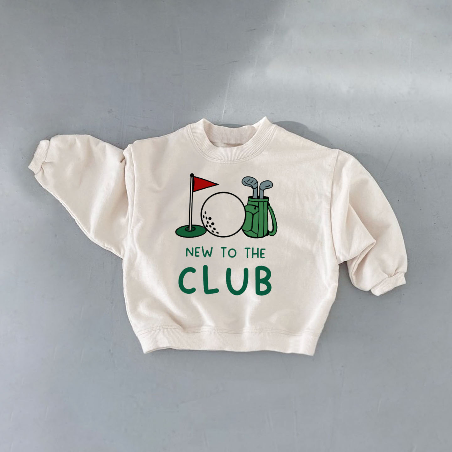 NEW TO THE CLUB Baby Toddler Golf Sweatshirt