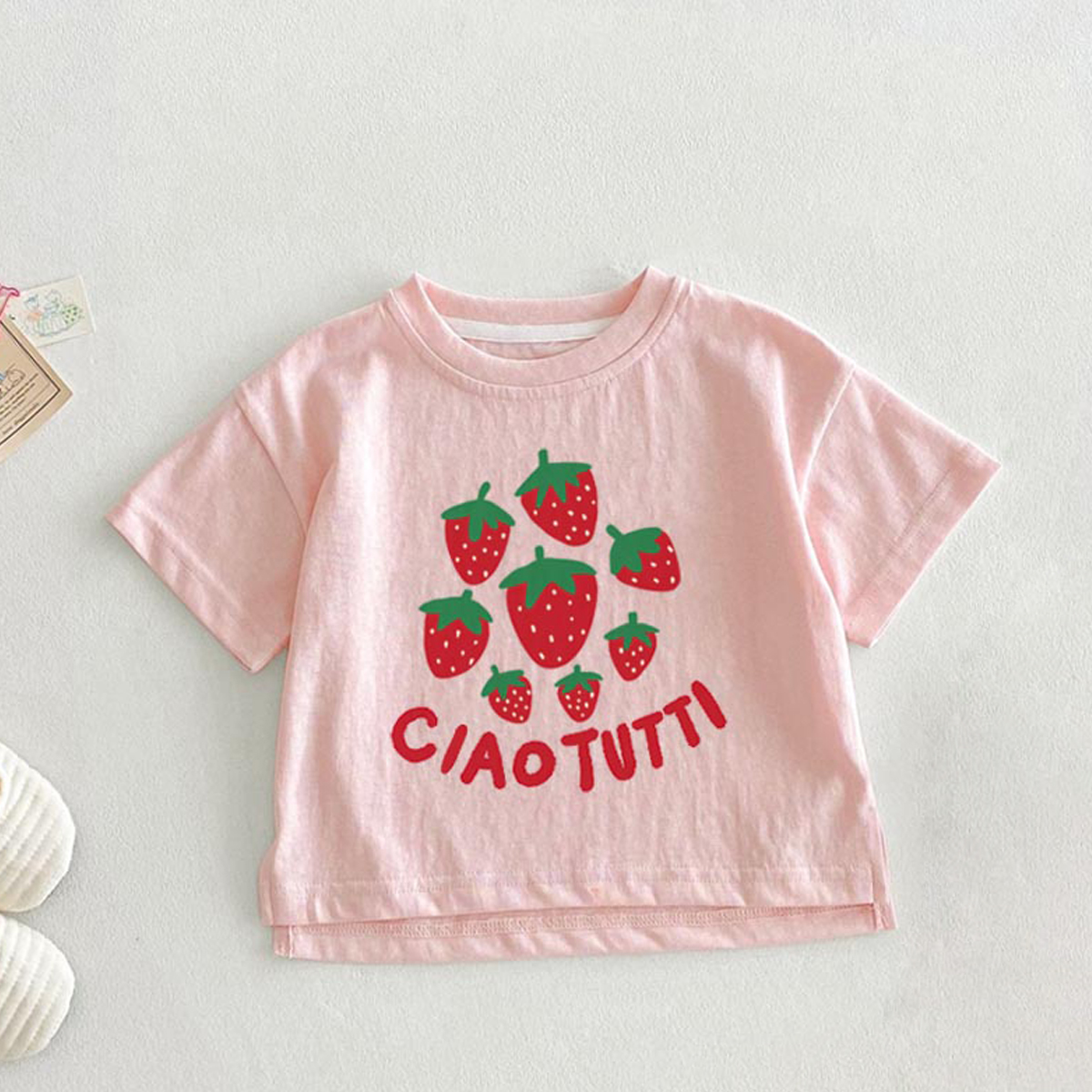 CIAO TUTTI Baby Toddler Strawberry T-Shirt